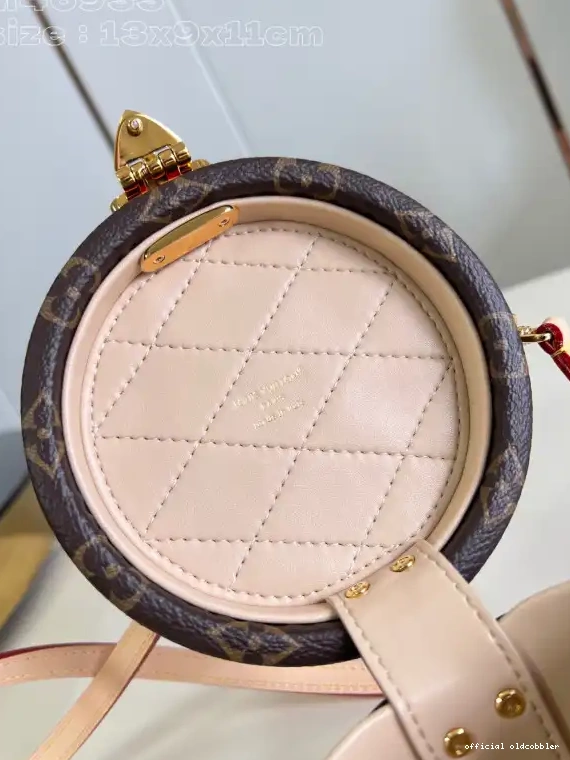 Official oldcobbler VUITTON LOUIS Scott-13.5*9*11.5CM 0623